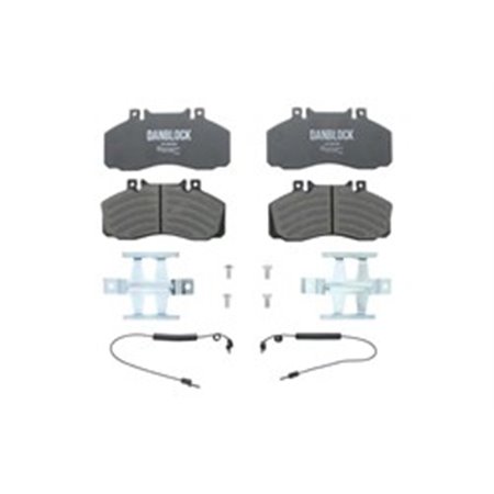 DB 2983582 DANBLOCK Piduriklotside komplekt, ketaspidur     