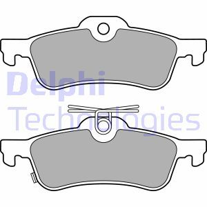 LP3147 Brake Pad Set, disc brake DELPHI - Top1autovaruosad