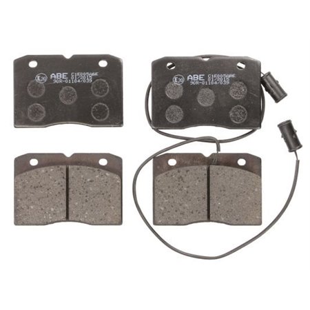 C1E005ABE Brake Pad Set, disc brake ABE