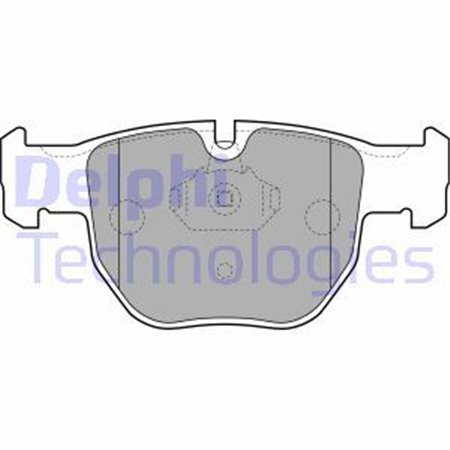 LP1863  Brake pads set DELPHI 