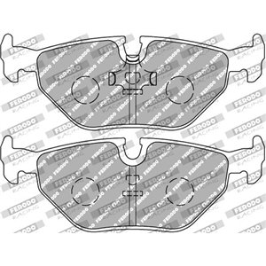 FCP578H  Tuning Brake pads without road approval FERODO 