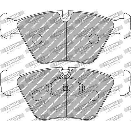 FCP1073H  Tuning Brake pads without road approval FERODO 