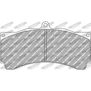 FRP3077H  Tuning Brake pads without road  - Top1autovaruosad