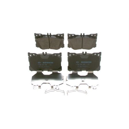 0 986 424 335 Brake Pad Set, disc brake BOSCH