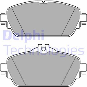 LP2764 Комплект тормозных колодок, дисковый тормоз DELPHI - Top1autovaruosad