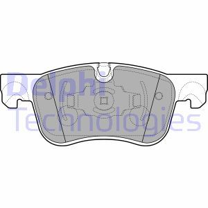 LP2689 Brake Pad Set, disc brake DELPHI - Top1autovaruosad