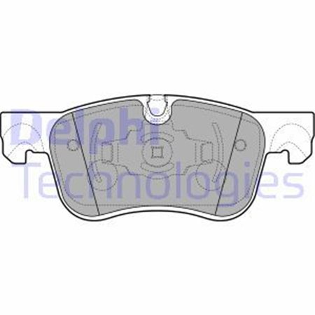 LP2689 Brake Pad Set, disc brake DELPHI
