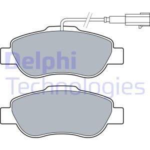 LP3412 Комплект тормозных колодок, дисковый тормоз DELPHI - Top1autovaruosad