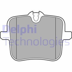 LP3617 Brake Pad Set, disc brake DELPHI - Top1autovaruosad
