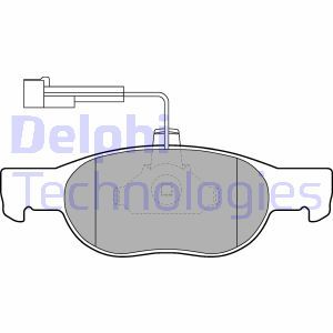 LP1585  Brake pads set DELPHI 