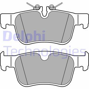 LP3312 Brake Pad Set, disc brake DELPHI - Top1autovaruosad