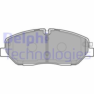LP3293 Комплект тормозных колодок, дисковый тормоз DELPHI - Top1autovaruosad