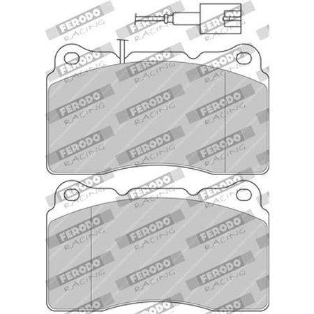 FDS1334 Brake Pad Set, disc brake FERODO RACING