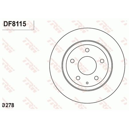 DF8115 Piduriketas TRW