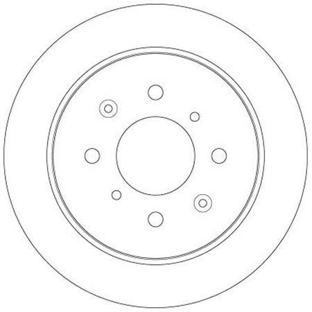 DF6378 Brake Disc TRW