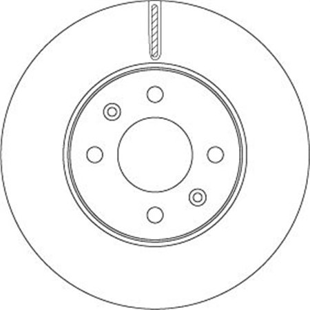 DF6794 Brake Disc TRW