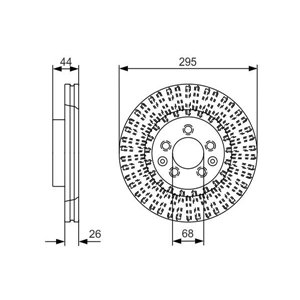 0 986 479 D16  Piduriketas BOSCH 