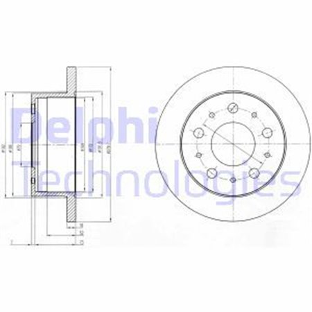 BG4099 Piduriketas DELPHI