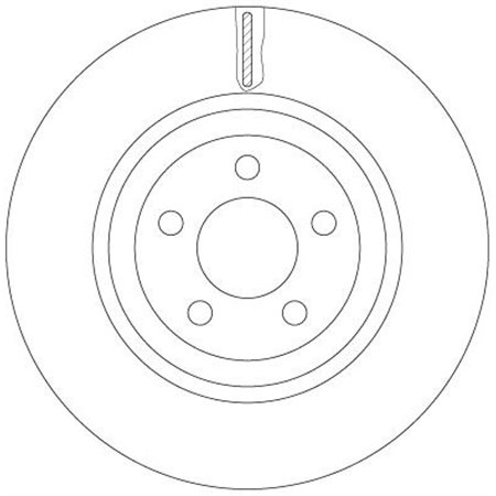 DF6244S Brake Disc TRW