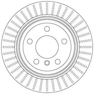 DF6513S Brake Disc TRW - Top1autovaruosad