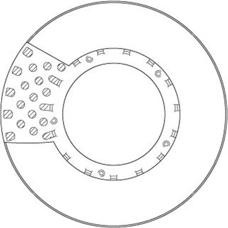 DF5033S Brake Disc TRW