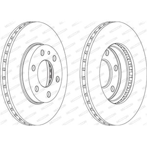 FCR314A  Piduriketas FERODO 