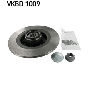 VKBD 1009  Brake disc with bearing SKF 