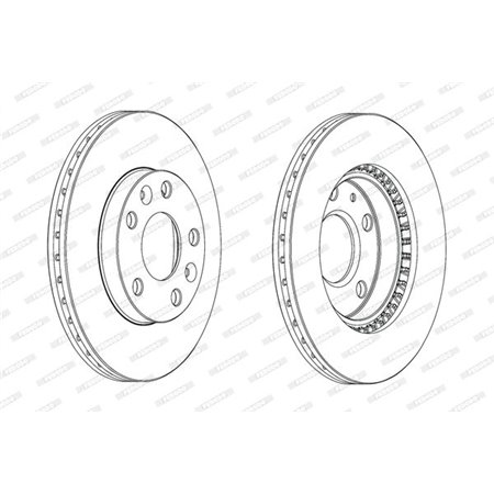 DDF2078C Piduriketas FERODO