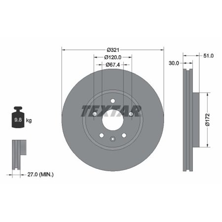 92187005 Piduriketas TEXTAR