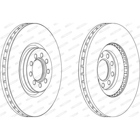 FCR317A Piduriketas FERODO