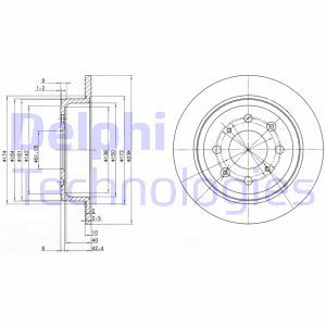 BG2538  Piduriketas DELPHI 