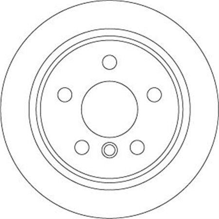 DF6795 Brake Disc TRW