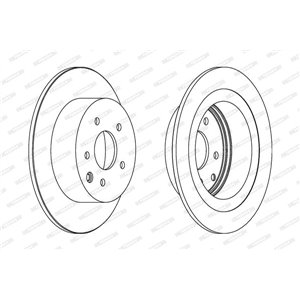 DDF1590C  Piduriketas FERODO 