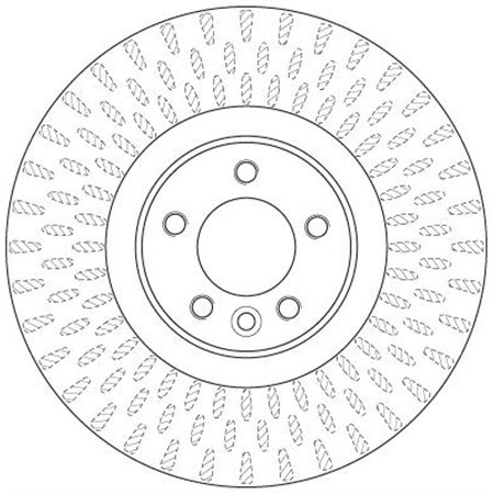 DF6508S Brake Disc TRW