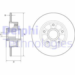 BG9230RSC Jarrulevy DELPHI - Top1autovaruosad