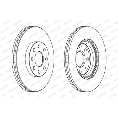 DDF1304C Piduriketas FERODO