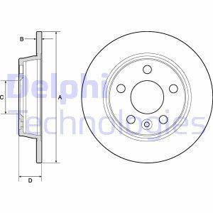 BG3026  Piduriketas DELPHI 