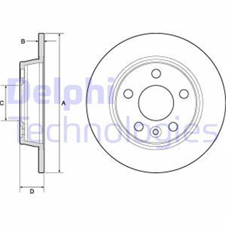 BG3026 Piduriketas DELPHI