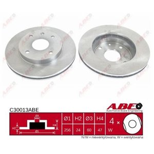 C30013ABE Brake Disc ABE - Top1autovaruosad