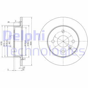 BG3403  Brake disc DELPHI 