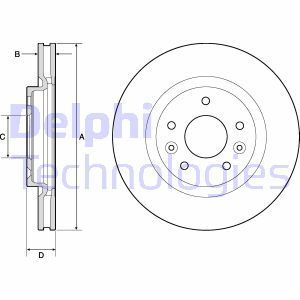 BG4770C  Piduriketas DELPHI 