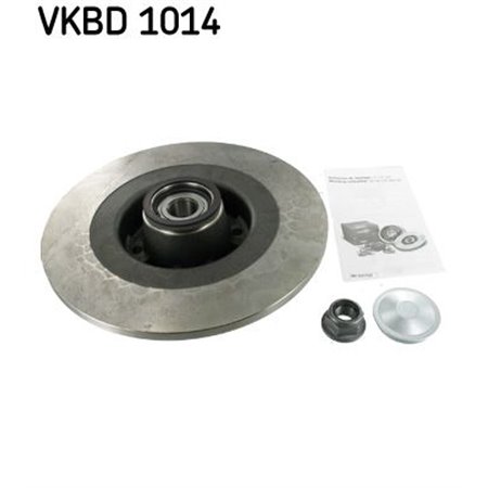 VKBD 1014  Brake disc with bearing SKF 