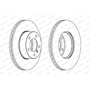 DDF1536C  Piduriketas FERODO 