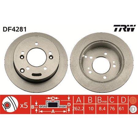 DF4281 Piduriketas TRW