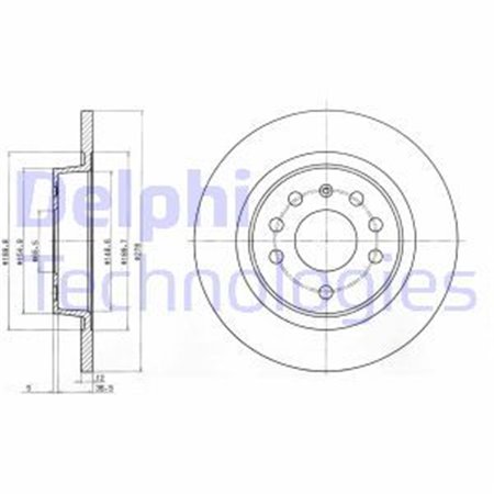 BG3731C Piduriketas DELPHI