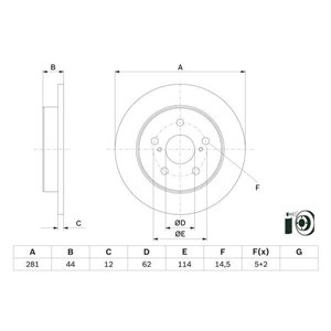 0 986 479 E91  Piduriketas BOSCH 