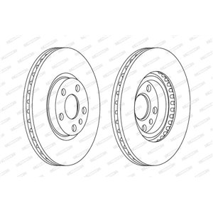 DDF760C  Piduriketas FERODO 