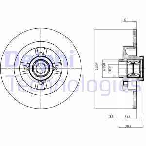 BG9032RS  Piduriketta laager DELPHI 