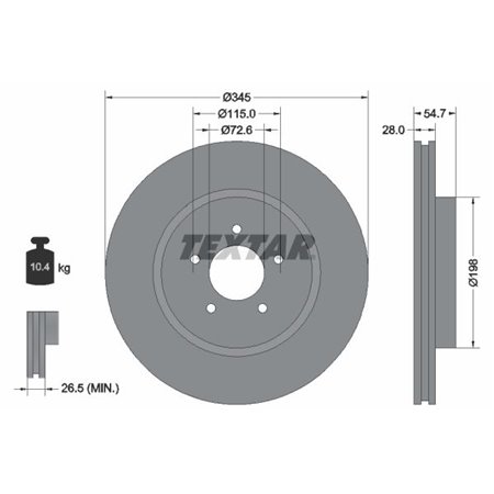 92177103 Piduriketas TEXTAR