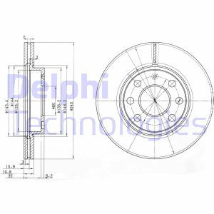 BG3568 Тормозной диск DELPHI     